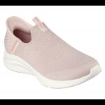 حذاء سكيتشرز سليب انس: ألترا فليكس 3.0 كوزي ستريك للنساء لون زهري ونعل أبيض- Skechers Women's Slip-Ins: Ultra Flex 3.0 - Cozy Streak