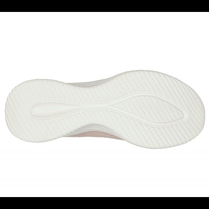 ⁦حذاء سكيتشرز سليب انس: ألترا فليكس 3.0 كوزي ستريك للنساء لون زهري ونعل أبيض- Skechers Women's Slip-Ins: Ultra Flex 3.0 - Cozy Streak⁩ - الصورة ⁦4⁩