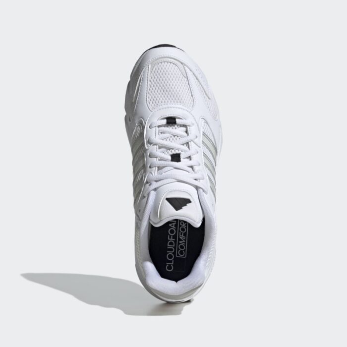 ⁦adidas Mens' Crazychaos 2000 Shoes - White- حذاء اديداس كريزي تشاوز 2000 للرجال لون أبيض⁩ - الصورة ⁦3⁩