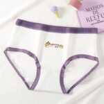 ⁦طقم داخلي خصر عالي (5 قطع) للنساء ألوان مختلفة⁩ - الصورة ⁦6⁩