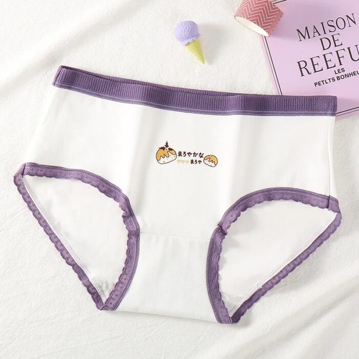 ⁦طقم داخلي خصر عالي (5 قطع) للنساء ألوان مختلفة⁩ - الصورة ⁦6⁩