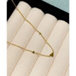 ⁦سنال ذهبي ناعم بتصمم قلوب  صغيره⁩ - الصورة ⁦2⁩