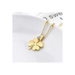 ⁦سلسال بتصميم ورده مع طابات ذهبي⁩ - الصورة ⁦2⁩