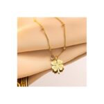 ⁦سلسال بتصميم ورده مع طابات ذهبي⁩ - الصورة ⁦5⁩