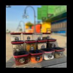 ⁦منظم بقوليات 12 قطعة مع ليبل بهارات⁩ - الصورة ⁦2⁩