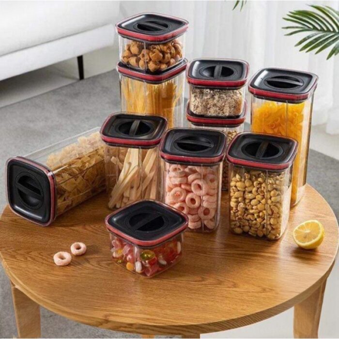 ⁦منظم بقوليات 12 قطعة مع ليبل بهارات⁩ - الصورة ⁦3⁩