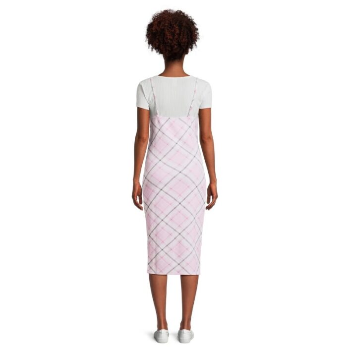 ⁦فستان بيتي للنساء لون زهري⁩ - الصورة ⁦5⁩