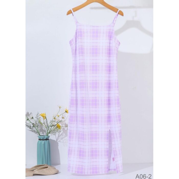 103374860_67dc62bb9c487 فستان بيتي للنساء لون بنفسجي - الصورة 1