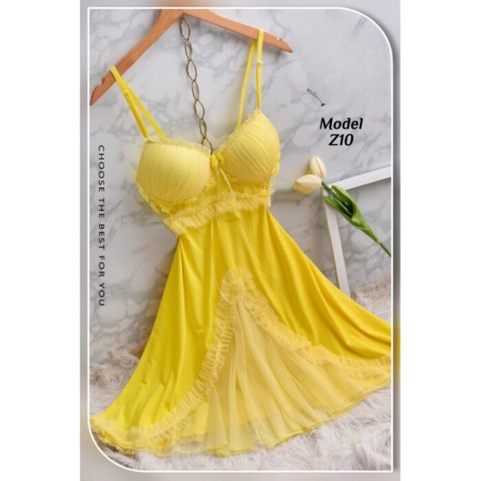 103374985_67dc63475841c طقم بيبي دول لون أصفر One Size - الصورة 1