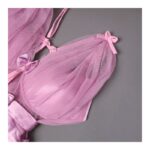 ⁦طقم لانجري قطعتين لون زهري One Size⁩ - الصورة ⁦3⁩