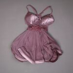 ⁦طقم لانجري لون بنفسجي غامق One Size⁩ - الصورة ⁦3⁩