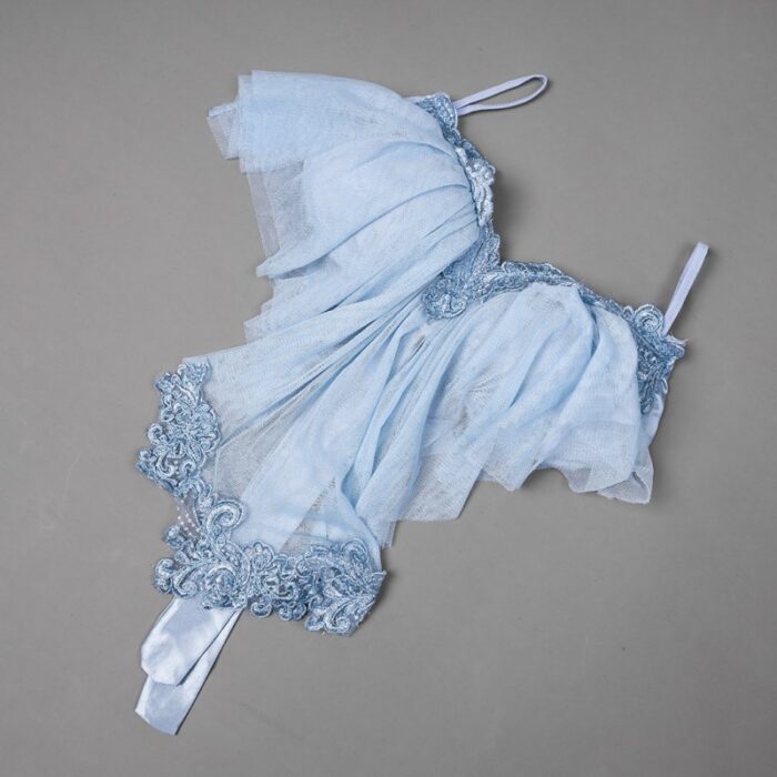 ⁦طقم لانجري لون أزرق One Size⁩ - الصورة ⁦3⁩