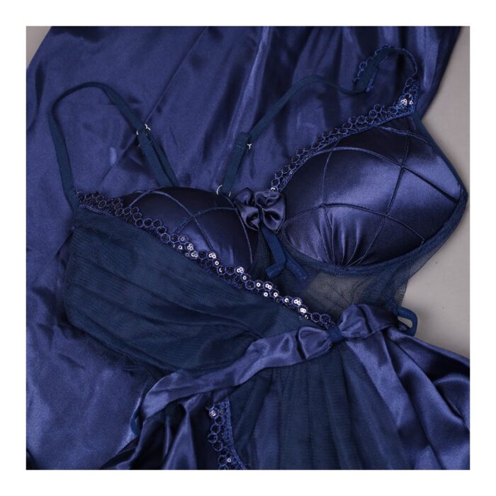 103375023_67dc6380ae0f6 طقم لانجري لون كحلي One Size - الصورة 1