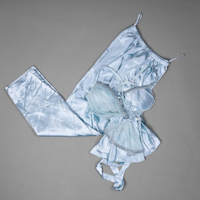 103375024_67dc6381d8cfc طقم لانجري لون تركواز One Size - الصورة 1