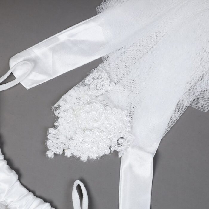 ⁦طقم لانجري لون أبيض One Size⁩ - الصورة ⁦4⁩