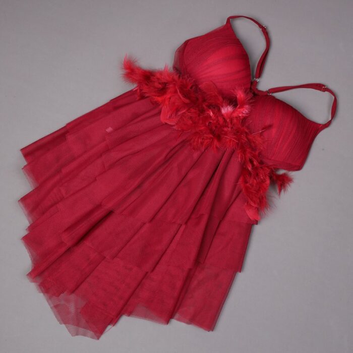 103375030_67dc63956e511 طقم لانجري لون خمري One Size - الصورة 1