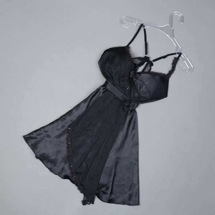 ⁦طقم لانجري لون أسود One Size⁩ - الصورة ⁦2⁩