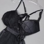 ⁦طقم لانجري لون أسود One Size⁩ - الصورة ⁦3⁩