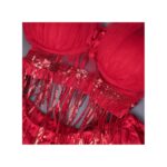 ⁦طقم لانجري لون أحمر One Size⁩ - الصورة ⁦4⁩