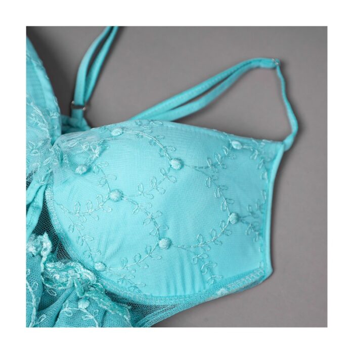 ⁦طقم لانجري لون أزرق One Size⁩ - الصورة ⁦4⁩