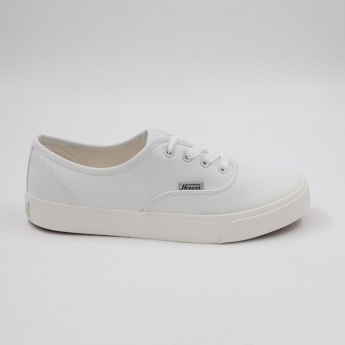 ⁦حذاء سبورت نعل عريض بأربطة للرجال لون أبيض⁩ - الصورة ⁦5⁩