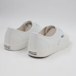 ⁦حذاء سبورت نعل عريض بأربطة للرجال لون أبيض⁩ - الصورة ⁦6⁩