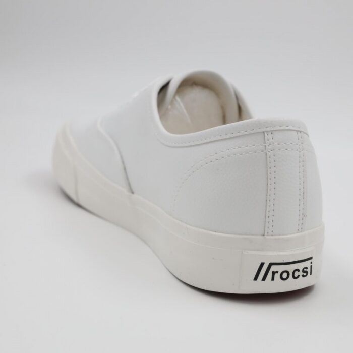 ⁦حذاء سبورت نعل عريض بأربطة للرجال لون أبيض⁩ - الصورة ⁦7⁩