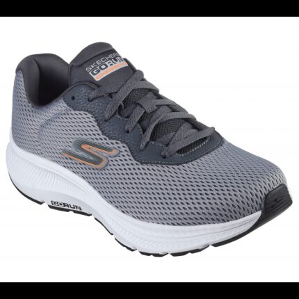 Skechers Men's GO RUN CONSISTENT 2.0 Shoes - حذاء سكيتشرز جو رن كونيستينت 2.0 للرجال لون رمادي ونعل أبيض