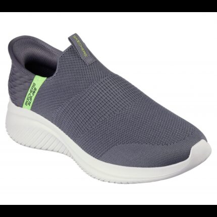 حذاء سكيتشرز سليب انس: ألترا فليكس 3.0 للرجال لون رمادي ونعل أبيض- Skechers Men's Slip-Ins: Ultra Flex 3.0 - Viewpoint Shoes