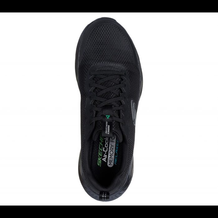 ⁦Skechers Men's Edgeride - Rekze Shoes - حذاء سكيتشرز ايدجرايد- ريكزي للرجال لون أسود⁩ - الصورة ⁦3⁩