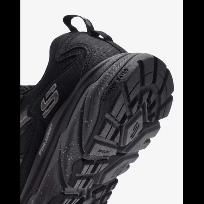 ⁦Skechers Men's Relaxed Fit: D'Lux Journey Shoes - حذاء سكيتشرز ريلاكس فيت:دي لوكس جورني للرجال لون أسود⁩ - الصورة ⁦9⁩