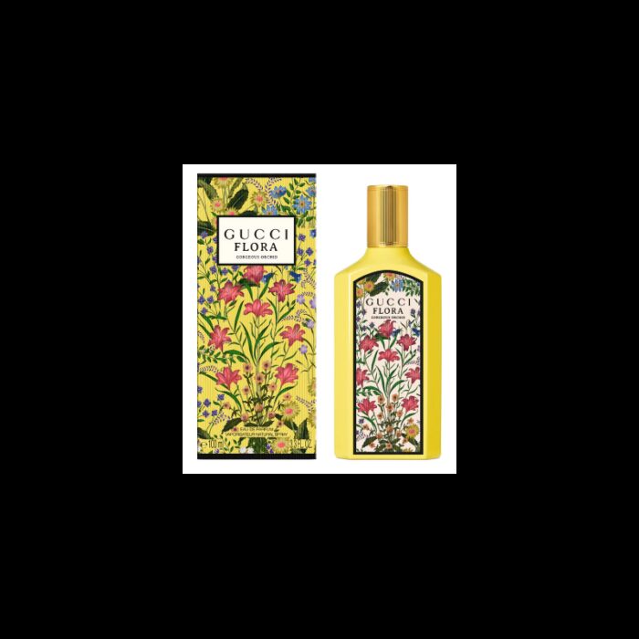 ⁦Flora Gorgeous Orchid EDP By Gucci For Women 100ML - عطر فلورا جورجيوس ارشيد من غوتشي للنساء حجم 100مل⁩ - الصورة ⁦2⁩