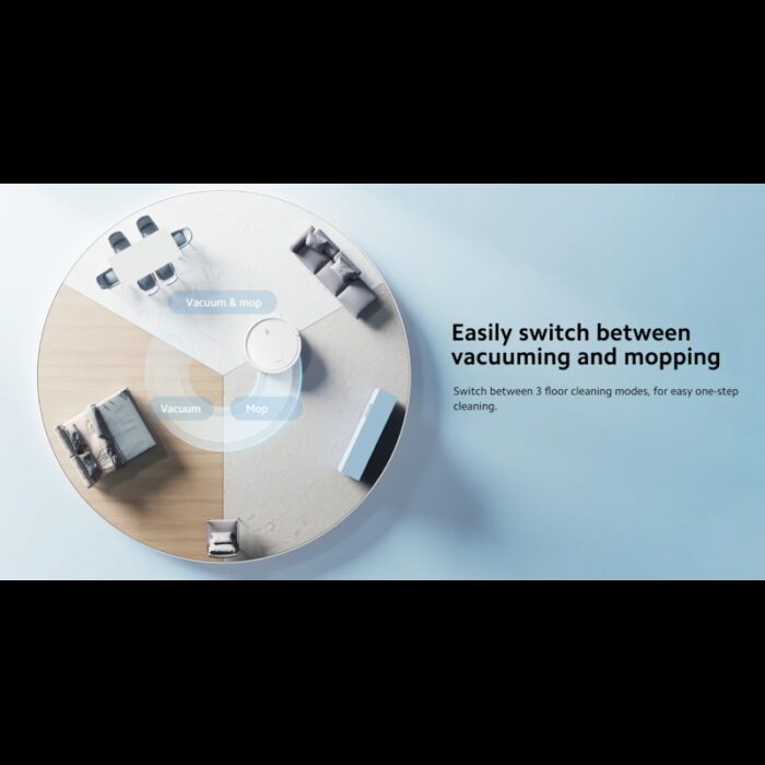 ⁦مكنسة ريبورت تعمل بالشحن من شاومي لون ابيض-Xiaomi Robot Vacuum E10⁩ - الصورة ⁦12⁩