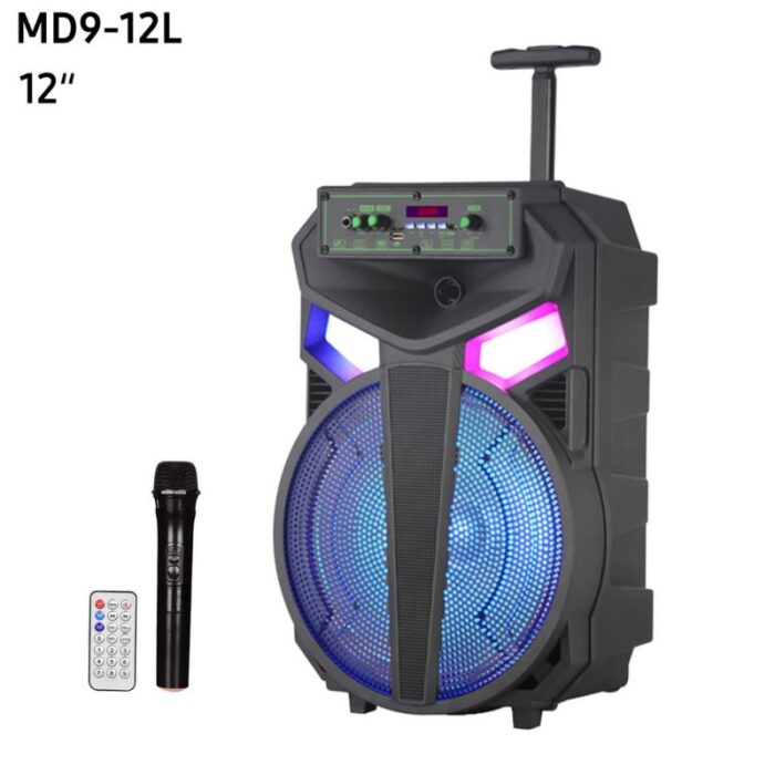 1033751416_67dc653e702ee سماعة سبيكر 12 انش مع ميكرفون وريموت - الصورة 1