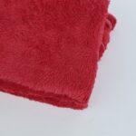 ⁦حرام فرو حجم 140×220 سم لون أحمر فاتح⁩ - الصورة ⁦2⁩