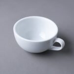 ⁦كاسة بمقبض بوسلان لون أبيض⁩ - الصورة ⁦2⁩