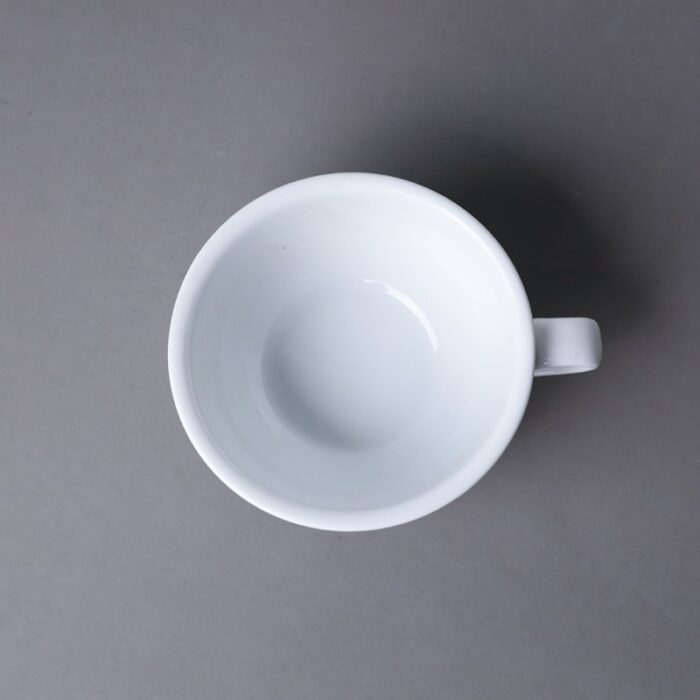 ⁦كاسة بمقبض بوسلان لون أبيض⁩ - الصورة ⁦3⁩