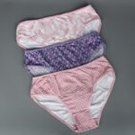 ⁦طقم داخلي نسائي قطن 3 قطع من milk بألوان مختلفة⁩ - الصورة ⁦3⁩