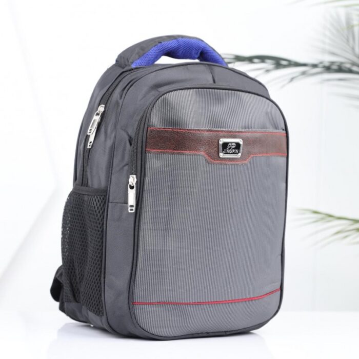 ⁦حقيبة ظهر مدرسية 14 انش لون أسود وأزرق⁩ - الصورة ⁦2⁩