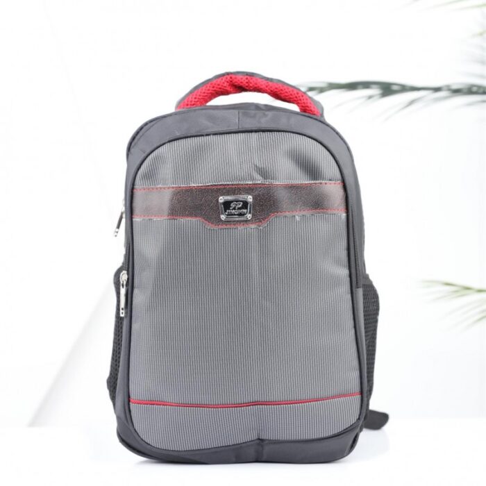 ⁦حقيبة ظهر مدرسية 14 انش لون أسود وأحمر⁩ - الصورة ⁦4⁩