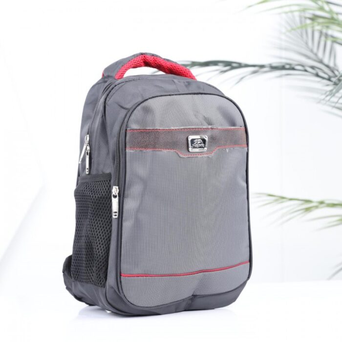 ⁦حقيبة ظهر مدرسية 14 انش لون أسود وأحمر⁩ - الصورة ⁦5⁩