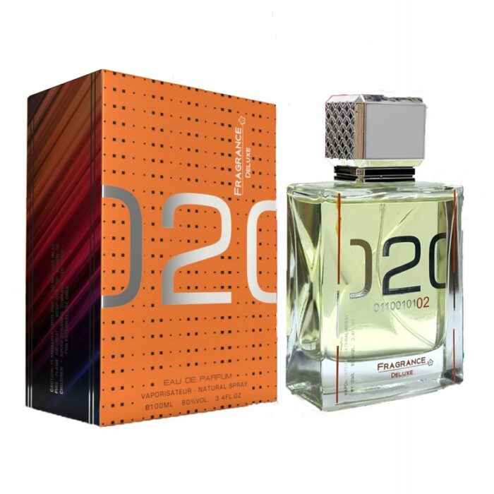 ⁦O20 EDP By Fragrance Deluxe For Unisex100 ML-عطر او 20 من فرانجنس ديلوكس للجنسين سعة 100 مل⁩ - الصورة ⁦2⁩