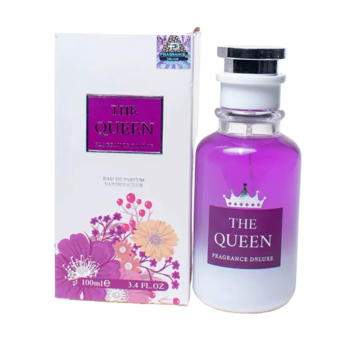 ⁦THE QUEEN EDP By Fragrance Deluxe For Women 100ML-عطر ذا كوين من فرانجنس ديلوكس للنساء سعة 100 مل⁩ - الصورة ⁦2⁩