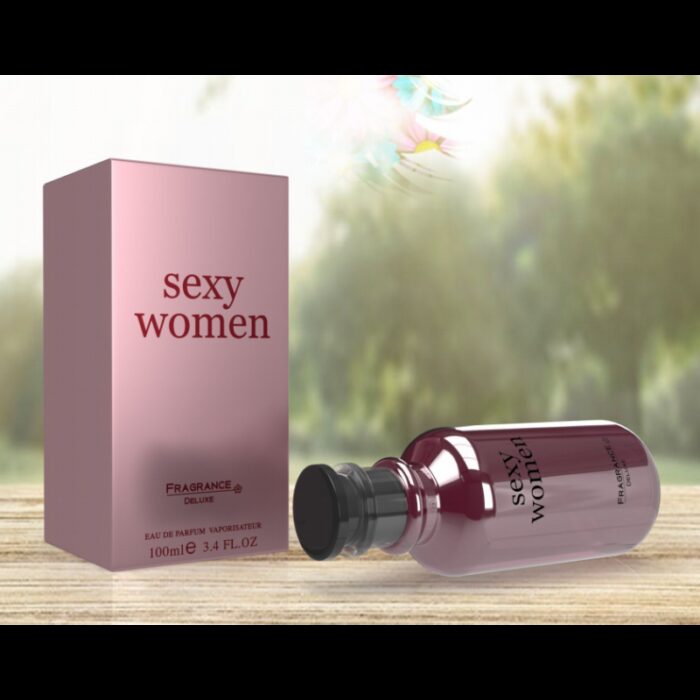 ⁦sexy women EDP By Fragrance Deluxe For Women 100ML-عطر سكسي ومن من فرانجنس ديلوكس للنساء سعة 100 مل⁩ - الصورة ⁦3⁩
