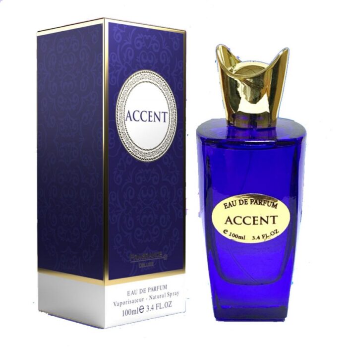 ⁦ACCENT EDP By Fragrance Deluxe For Unisex100 ML-عطر اكسنت من فرانجنس ديلوكس للجنسين سعة 100 مل⁩ - الصورة ⁦5⁩