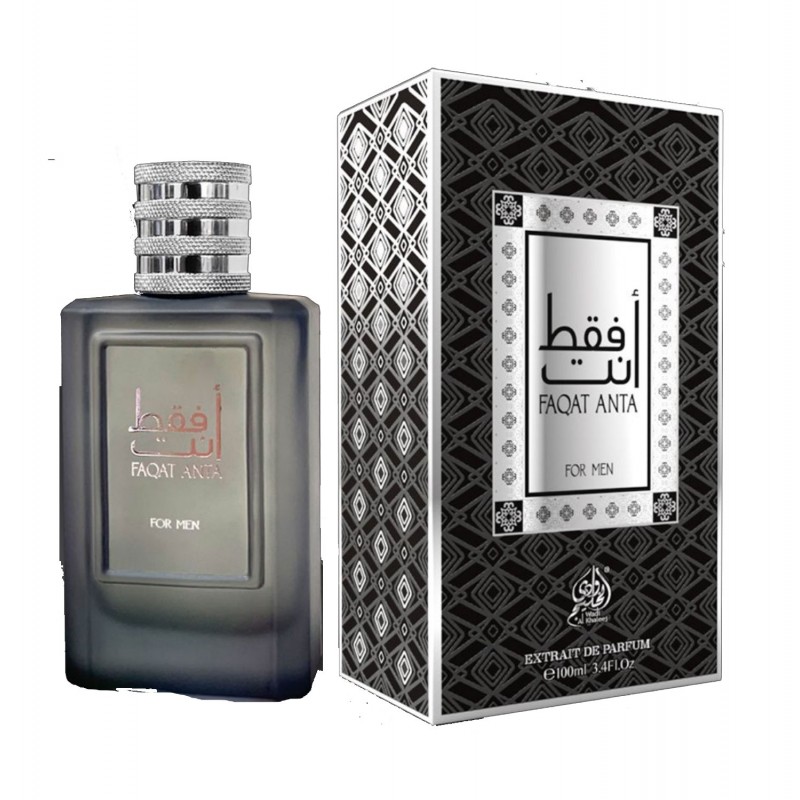 ⁦FAQAT ANTA EDP By Wadi Al Khaleej For Men 100ML-عطر فقط أنت من وادي الخليج للرجال سعة 100 مل⁩ - الصورة ⁦1⁩