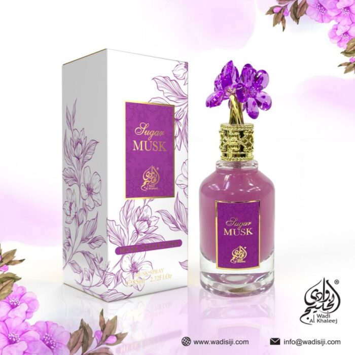 1033751686_67dc66ab59ead Sugar Musk By Wadi Al Khaleej For Women 85ML-مسك سكر من وادي الخليج للنساء حجم 85 مل - الصورة 1