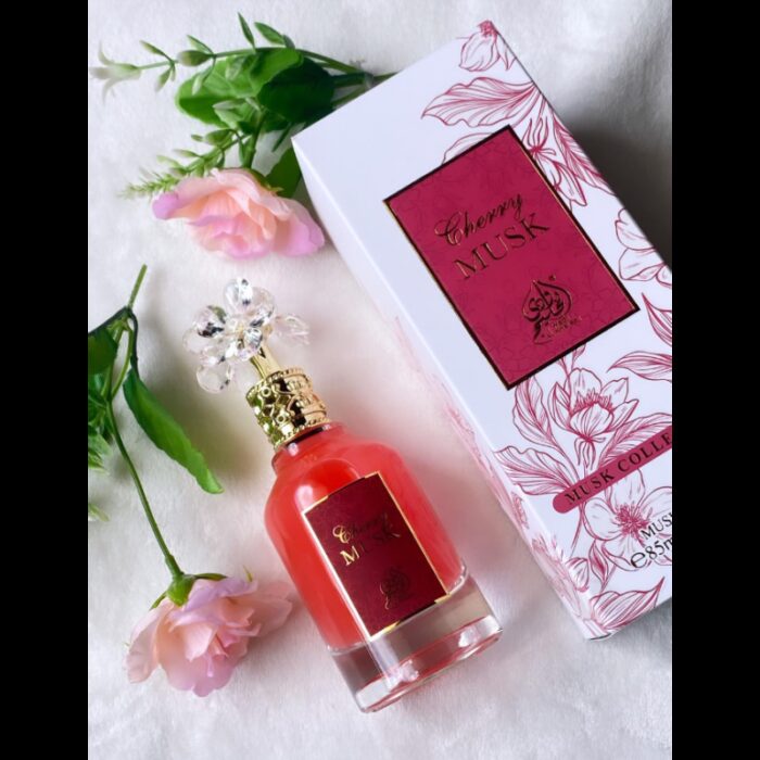 ⁦Cherry Musk By Wadi Al Khaleej For Women 85ML-مسك شيري من وادي الخليج للنساء حجم 85 مل⁩ - الصورة ⁦2⁩