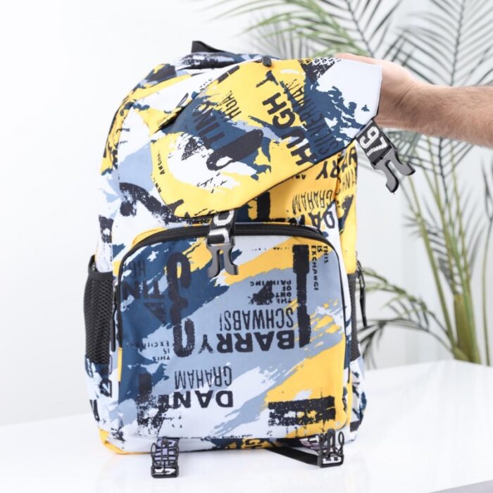 1033751728_67dc66fd316f0 حقيبة مدرسية 20 انش لون أصفر ورمادي - الصورة 1