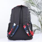 ⁦حقيبة مدرسية 20 انش لون أحمر ورمادي⁩ - الصورة ⁦9⁩